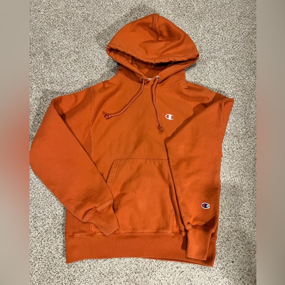 Orange champion sweatshirt - small - Picture 1 of 3